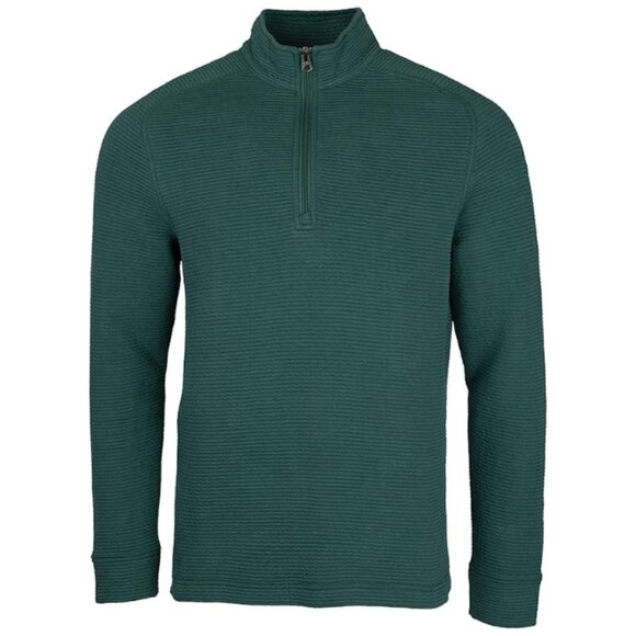 Cutter & Buck Men's Coastal Half-Zip Size Large in Seaweed - Picture 1 of 6